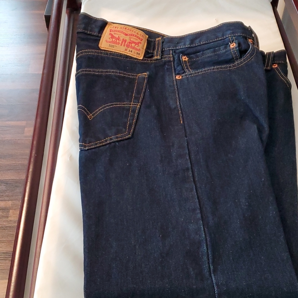 Levis 505 Blue Jeans